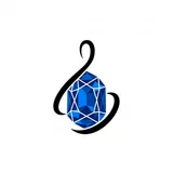 pendentif saphir